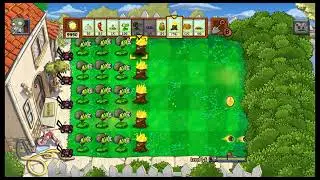 Тестовый геймплей игры Plants vs Zombie HD на контроллере Xbox 360 и Android 12 (PVZ Plants vs Zombie) 2024 года.