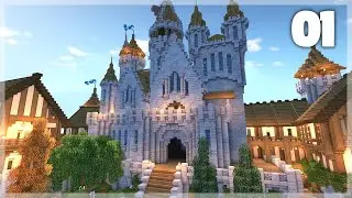 Minecraft: как построить средневековый замок | Огромный средневековый замок &mdash; руководство по строительству &mdash; часть 1