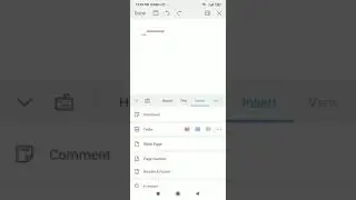 #shorts How to insert Roman counting in Ms word using mobile phone Wps office