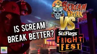 Scream Break at Six Flags Magic Mountain REVIEW