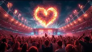 Fire in Our Hearts &ndash; Романтический стадионный гимн EDM | Фестивальная песня о любви 2025