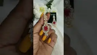 Dash of Red, Occasion Wear Earrings