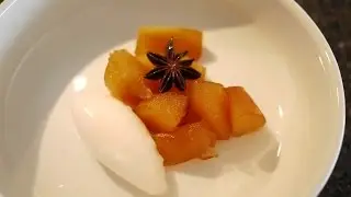 Poached Quinces