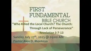 FFBC Live Sunday 9:00am - July 27, 2025