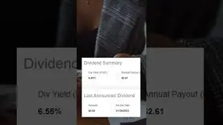 HOW MUCH 1,000 SHARES OF VERIZON PAYS IN DIVIDENDS #SHORTS