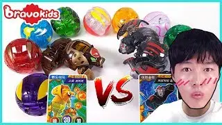 요괴메카드 뻔도야지 vs 이천숭이 황당한 배틀영상 놀이 | 히히