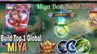 MIYA BEST BUILD AND EMBLEM!! Solo-Q Miya Gameplay!! ARCHER QUEEN!!