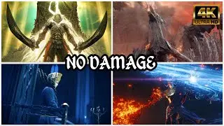 Elden Ring DLC | All DLC Bosses (NO DAMAGE) + True Ending [4K]