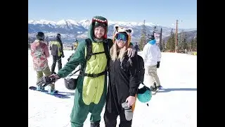 Halloween Snowboarding at Keystone