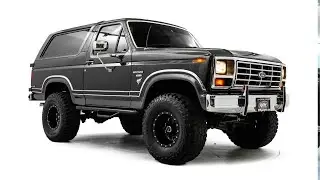 1983 FORD BRONCO XLT NO EXPENSE SPARED RESTORATION WITH UPGRADES