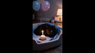A Lonely Birthday | A Cinematic Cat Story | SweetSadMeow