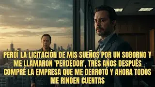 Perdí la licitación de mis sueños por un soborno y me llamaron 