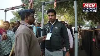 Assembly and Loksabha Bye Elections Counting Start in SRT University Nanded Video 2