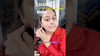 Reviewing CHANEL Foundation #shorts