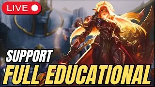 Educational Support Gameplay - Best Support Champ depending on Draft