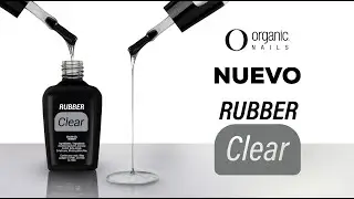 Gel Nivelador para u&ntilde;as Rubber Clear Organic Nails