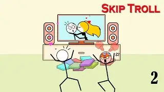 Skip Troll (WEEGOON) Gameplay Walkhtrough - Levels 51-85  - Funny Stickman Game Puzzle