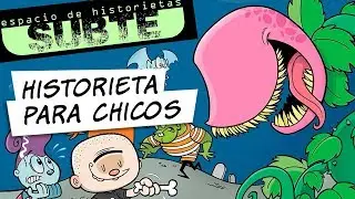 Historieta para Chicos - Charla con El Bruno - Subte 2018