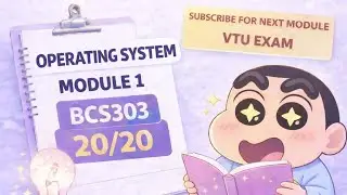  Questions and Answers Operating System | Score -20/20 Module -1 | BCS303 | CSE VTU GUIDE