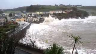 Storm at Dunmore East Strand 4-2-2014