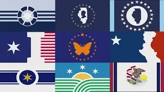 Public voting now open for a new Illinois state flag design