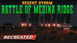 Desert Storm: The Battle of Medina Ridge - Recreated In DCS World