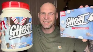 GHOST 👻 PROTEIN! HOT CHOCOLATE!! 🎅🏿❄️