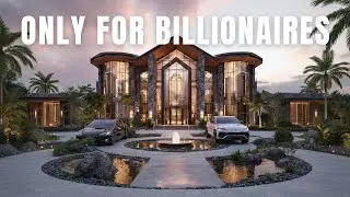 👑🕯️Modern Mansion House Tour | Sophisticated Design & Luxury Living at Its Finest 💰