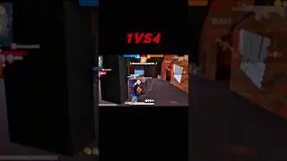 1vs4 #4k quality tutorial #freefire #gaming #tonde gamer #shortfeed