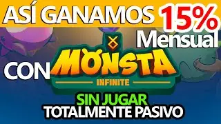 Monsta Infinite STAKING🤑 | Ganar Dinero con Monsta SIN JUGAR | BABYSWAP farming tutorial Pools MONI