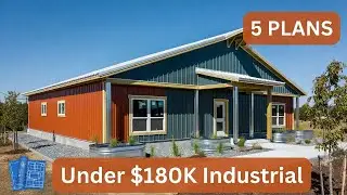 5 Industrial Barndominium Plans Under $180K: Complete Design Breakdown