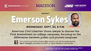 Madison Vision Series Presents: Emerson Sykes
