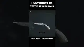 Arsenal Test Fire - Hunt Showdown Short - #shorts