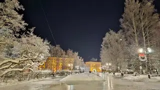Капитальный мороз в Сыктывкаре!-33&deg; Severe Russian frost in Syktyvkar -33&deg;[7 декабря 2023 г.]