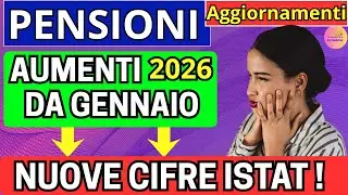 📢Pensioni 2026: da Gennaio Scattano gli Aumenti! Ecco Quanto Crescono