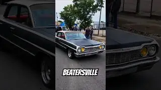 🐀 Rat Rod 1964 Chevy Biscayne | Beatersville 2025 Hot Rod Car Show #chevrolet #classiccar