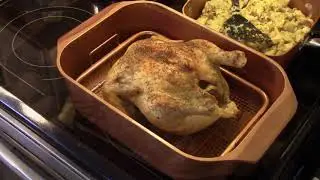 Whole Roasted Chicken in the Copper Chef Wonder Cooker XL