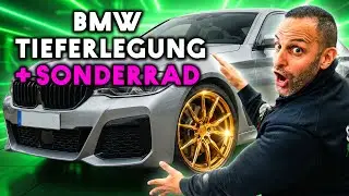 BMW lowering kit and custom wheel individual approval at Racing Fever