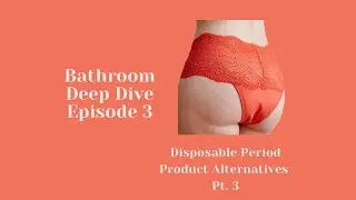 Zero Waste Alternatives to Disposable Period Products Pt. 3 #ecofriendlyalternatives