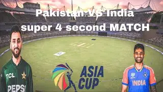 Pakistan VS India super 4 second MATCH REAL CRICKET SWIPE GAMEPLAY Hindi Urdu commentary