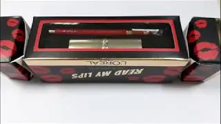 L'Oreal Paris Read My Lips Lip Kit: Red
