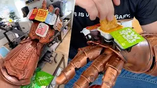it's the Infinity Gauntlet but it's made for Fast Food