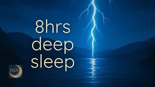 Healing Rain + Thunder | Sounds to Fall Asleep Fast with 2Hz Delta Wave Therapy