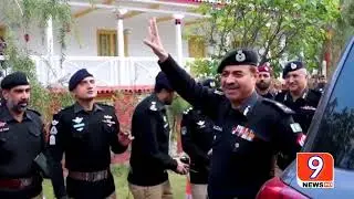 Farewell address of the transferred IGP Khyber Pakhtunkhwa Moazzam Jah Ansari to the policemen
