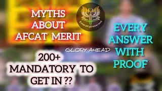 SAFE SCORE TO GET MERIT IN |  200+ MANDATORY IN AFCAT FOR MERIT IN ? | EVERY ANSWER WITH PROOF |