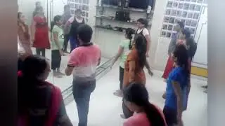 Garba Session at Krutika Classes