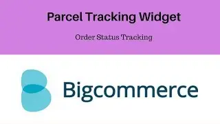 Add Tracking Widget at BigCommerce