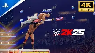 AMBULANCE MATCH BETWEEN DREW McINTYRE VS CODY RHODES | WWE 2K25