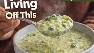 This 15-Minute Creamy Broccoli Soup Is Saving My Sanity Right Now (Cozy & Budget)