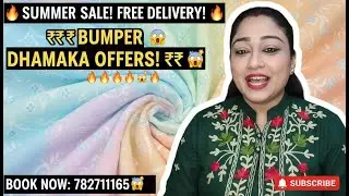 New summer collection in cotton and creep with free shipping Booking no 7827811165